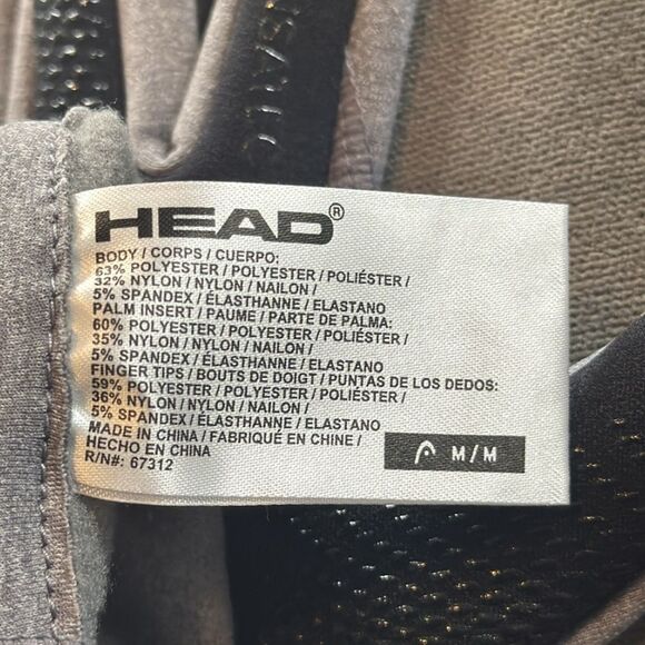 Women’s Head Touchscreen Compatible Outdoor Running Gloves Gray Size Medium NEW - Picture 6 of 6